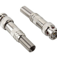 Разъем штекер BNC под винт с пружиной металл PROCONNECT