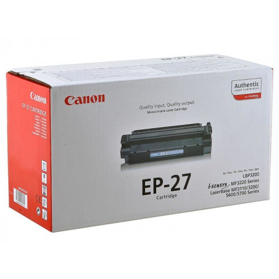 Тонер картридж Canon EP-27 8489A002 для LBP-3200 (2 500 стр)
