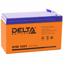 Аккумулятор Delta DTM 1207 Аккумулятор Delta DTM 1207