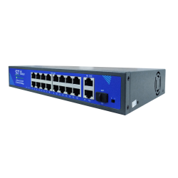 Источник питания ST-S165POE(2G/1S/250W/A)PRO, Switch POE 16-ти портовый