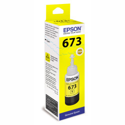 Картридж струйный Epson C13T67344A yellow для L800 (70мл 250 стр)
