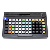 Программируемая клавиатура АТОЛ KB-60-KU (rev.2) черная c ридером магнитных карт на 1-3 дорожки