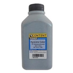 Тонер Content Универсальный для Kyocera Color TK-580/TK-590, Bk, 250 г, банка Тонер Content Универсальный для Kyocera Color TK-580/TK-590, Bk, 250 г, банка