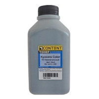 Тонер Content Универсальный для Kyocera Color TK-580/TK-590, C, 200 г, банка