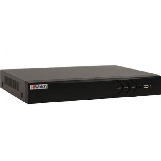 IP-видеорегистратор 16-канальный HiWatch DS-N316/2(B); Камеры до 8 Мп; Битрейт вход/вых - 160/80 Мби
