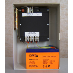 ИБП К207-10Н (12В), Источник бесперебойного питания радиоэлектронной аппаратуры, без АКБ