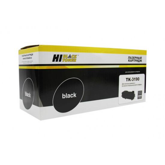 Тонер-картридж Hi-Black (HB-TK-3190) для Kyocera-Mita P3055dn/P3060dn, 25K, с чипом
