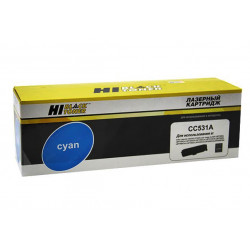 Картридж Hi-Black (HB-CC531A/№ 718) для HP CLJ CP2025/CM2320/Canon LBP7200, C, 2,8K