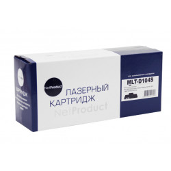 Картридж NetProduct (N-MLT-D104S) для Samsung ML-1660/1665/1860/SCX-3200/3205, 1,5K