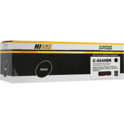 Картридж Hi-Black (HB-№054H BK) для Canon i-SENSYS LBP621Cw/622/623/ imageCLASS MF642Cdw, Bk, 3,1K