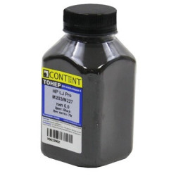 Тонер Content для HP LJ Pro M203 для совместимых картриджей, Тип 6.6, Bk, 100 г, банка Тонер Content для HP LJ Pro M203 для совместимых картриджей, Тип 6.6, Bk, 100 г, банка