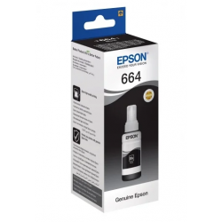 Чернила Epson L100/110/200/210/300/355/550/555 (O) C13T66414A, black, 70ml