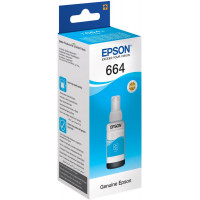 Чернила Epson L100/110/200/210/300/355/550/555 (O) C13T66424A, cyan, 70ml