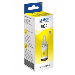 Чернила Epson L100/110/200/210/300/355/550/555 (O) C13T66444A, yellow, 70ml