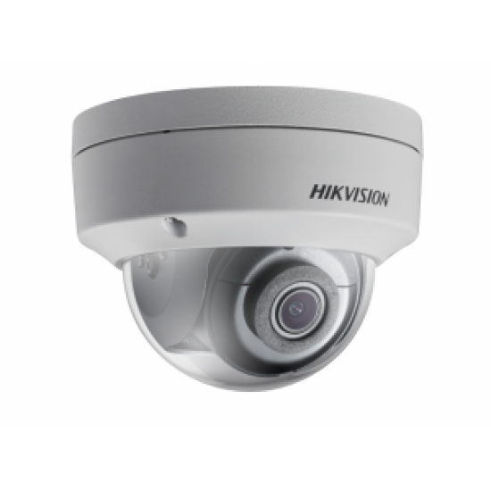 IP видеокамера 6 Мп  Hikvision DS-2CD2163G0-IS (2.8 мм) купольная уличная с EXIR-подсветкой до 30м;