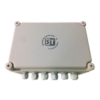 Бокс POE коммутатор ST-S82POE, (2G/120W/OUT) , (версия 2), Switch  8-ми портовый,уличный, 48В, (8 Po