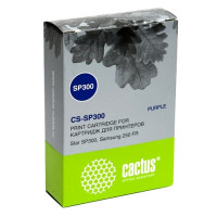 Картридж матричный Cactus CS-SP300 для Star SP300, Samsung 250 FR, ресурс 1 500 000 зн, purple