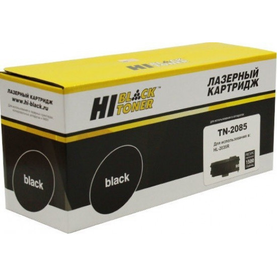 Тонер-картридж Hi-Black (HB-TN-2085) для Brother HL-2035R, 1,5K